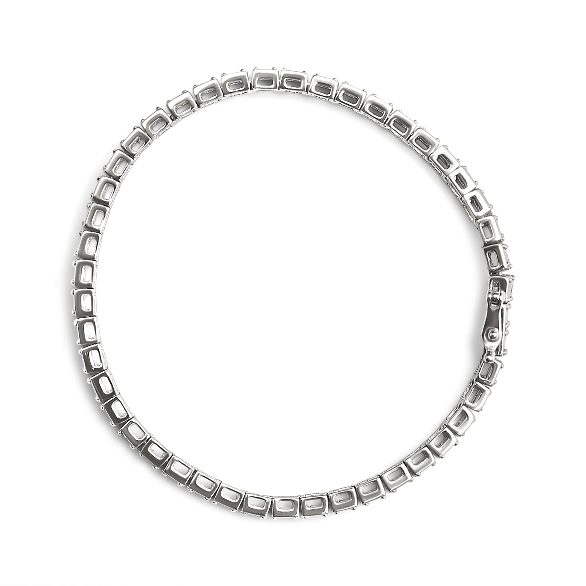 1/10 Cttw Diamond 7.25" Link Bracelet (I-J Color, I2-I3 Clarity)