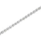1/2 Cttw Diamond Criss-Cross 7" Link Bracelet (I-J Color, I2-I3 Clarity)