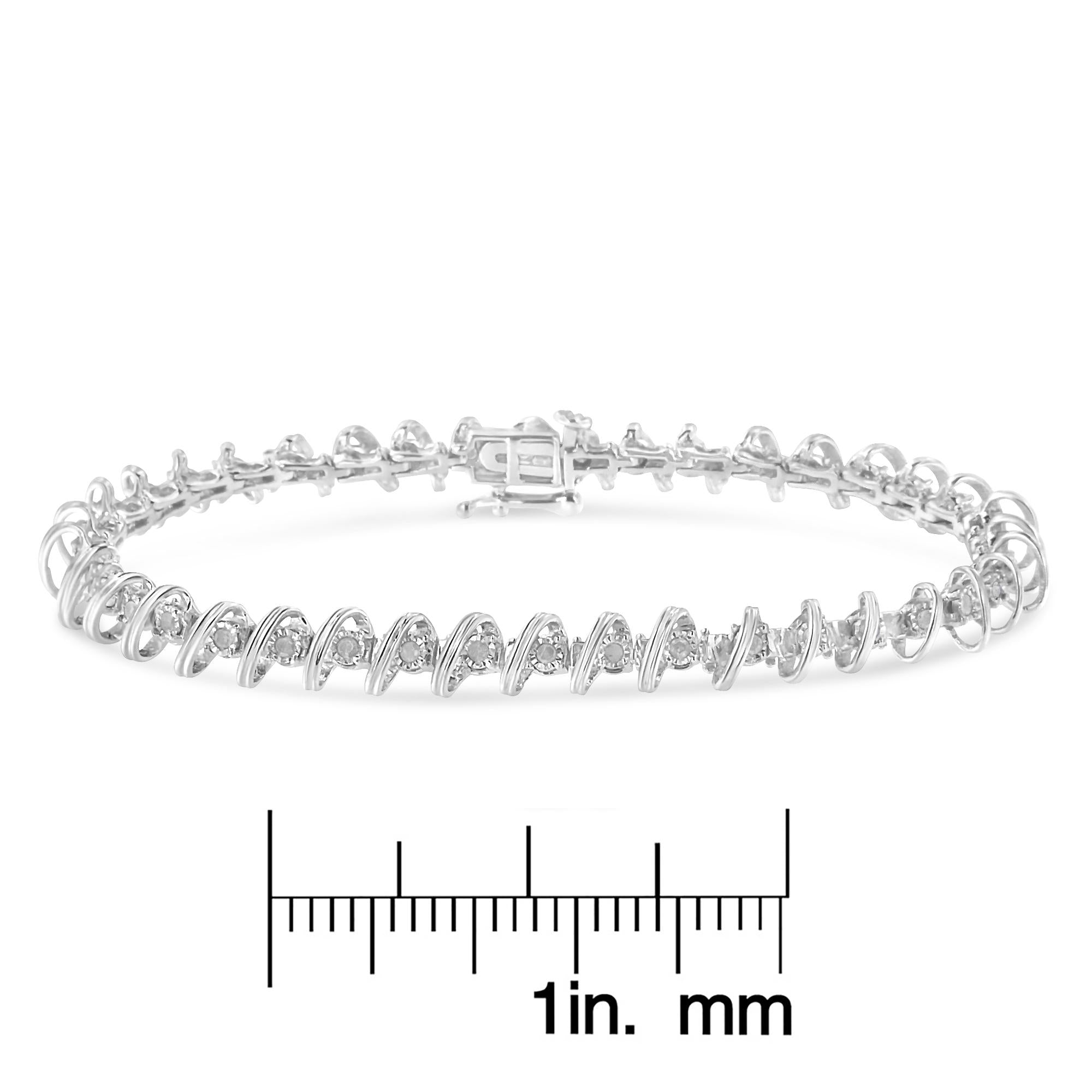 1/2 Cttw Diamond Miracle-Set 7" Tennis Bracelet (I-J Color, I3 Clarity)