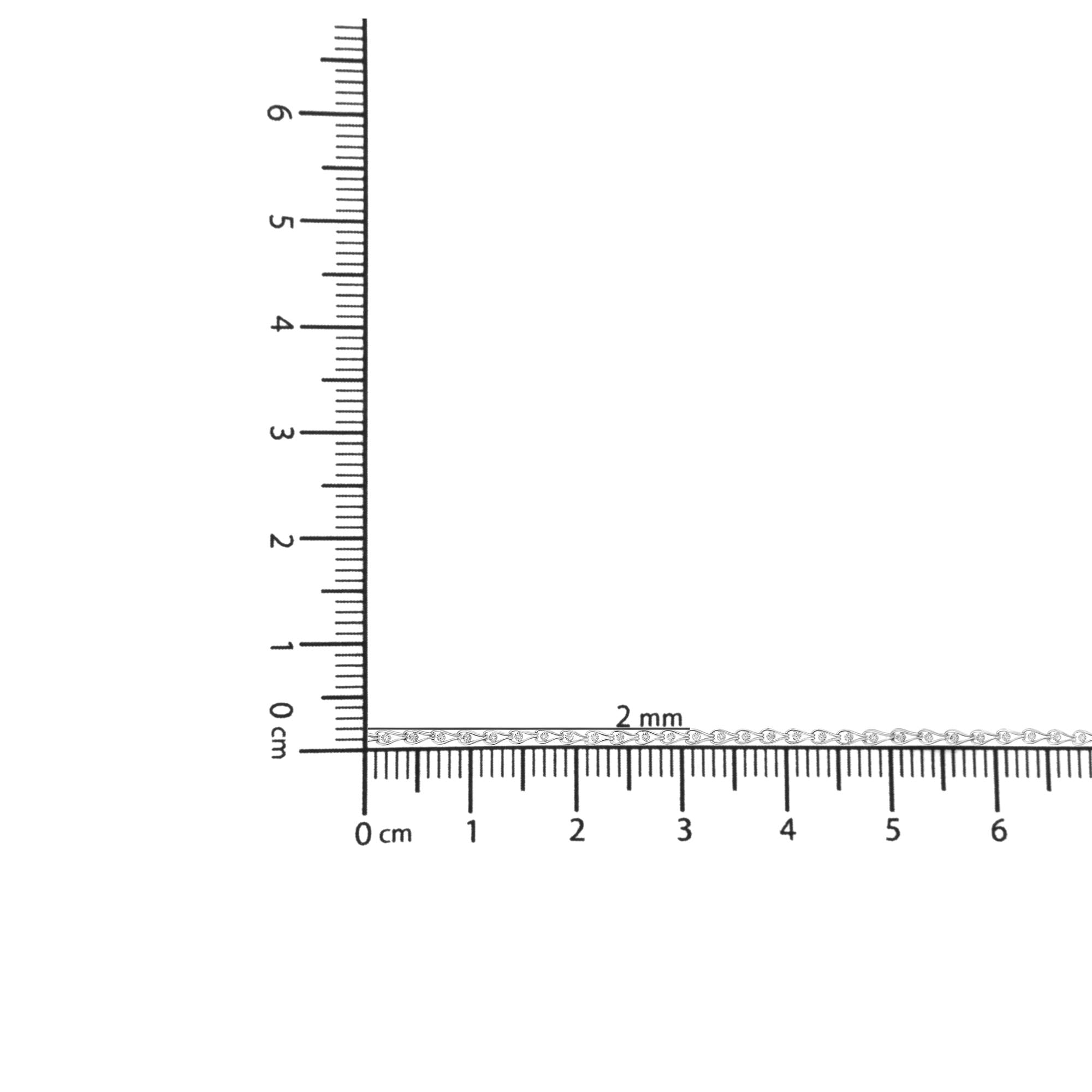 1/10 Cttw Diamond Pear & Bezel 7.25'' Link Bracelet (I-J Color, I3 Clarity)